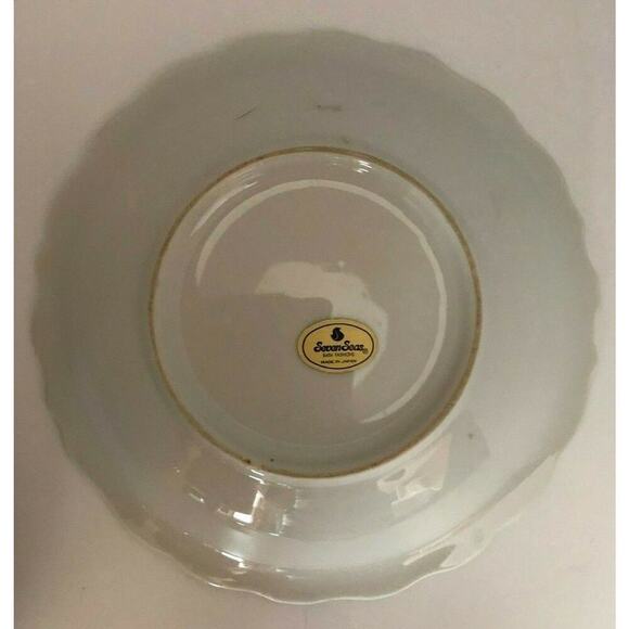 Vintage Seven Seas Bath Fashions Kitchen Flower Retro Pitcher & Bowl Japan - Picture 6 of 7